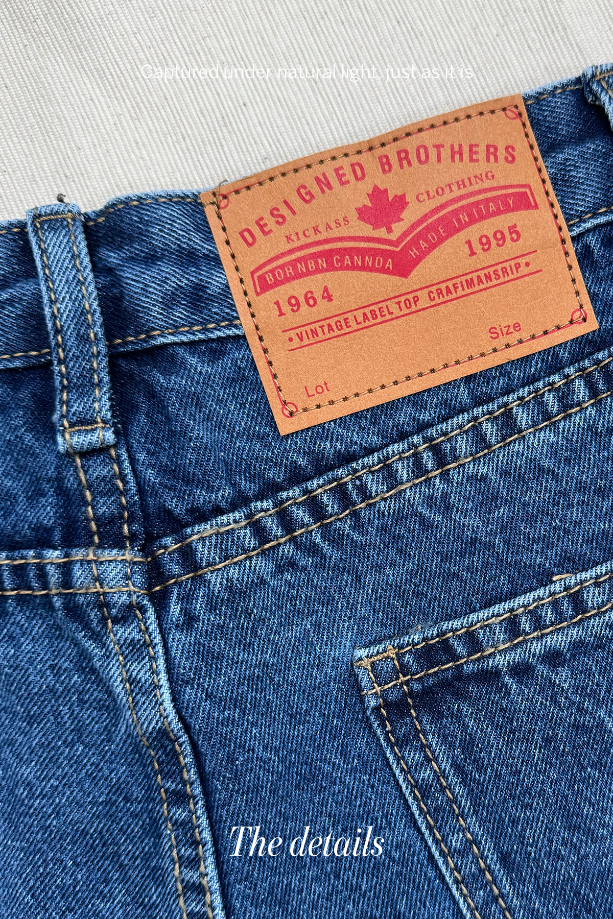 Clean Line • Korean Chic Denim Bermuda Shorts