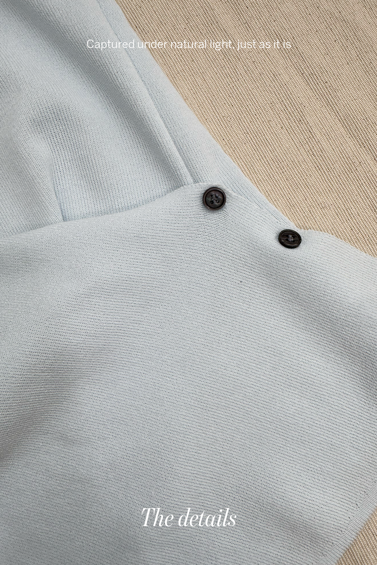 Crossed Grace • French Asymmetric Knit Tee