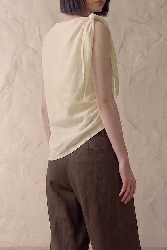 Cloud Drape • Sleeveless Top