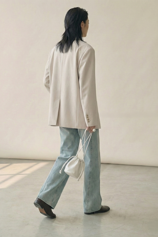 Urban Muse • Korean-Style Halter Blazer Set