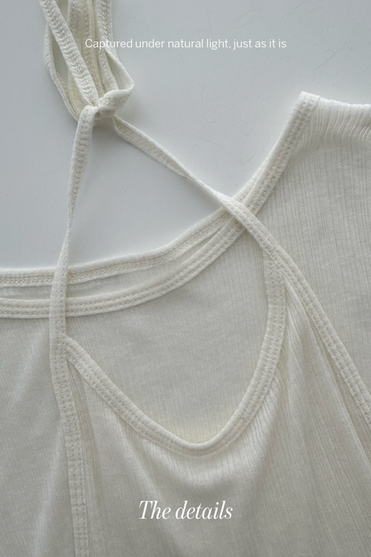 Airy Drape • Halter Top