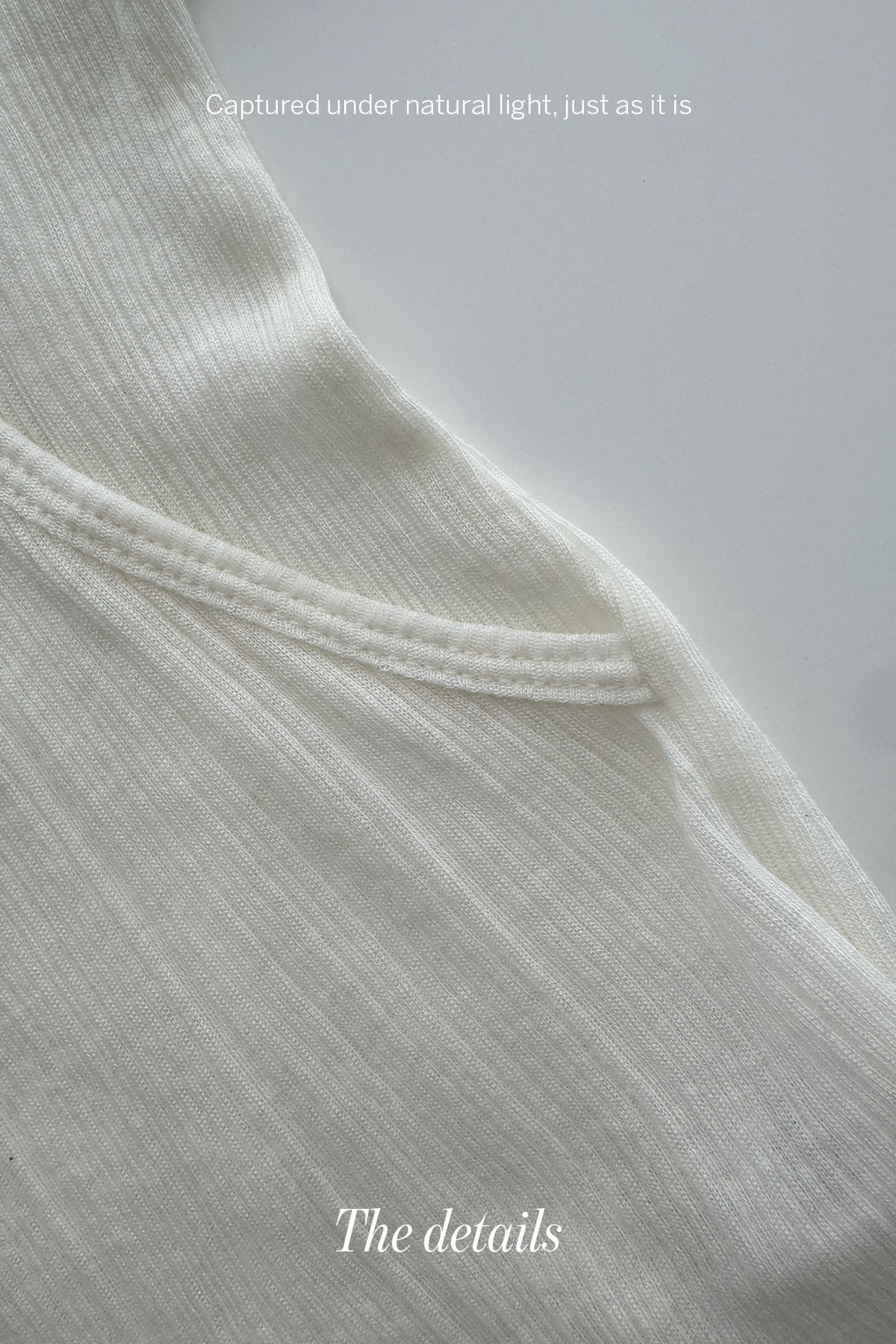 Airy Drape • Halter Top