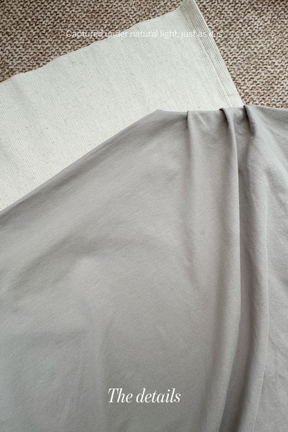 Asym Fold • Ruched One-Shoulder Tee