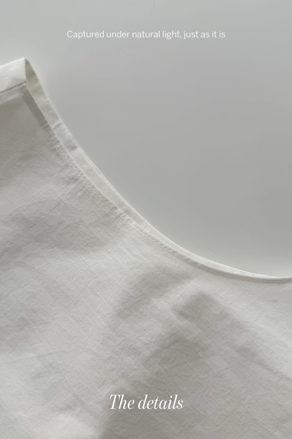 Blanc Muse • Reversible Top