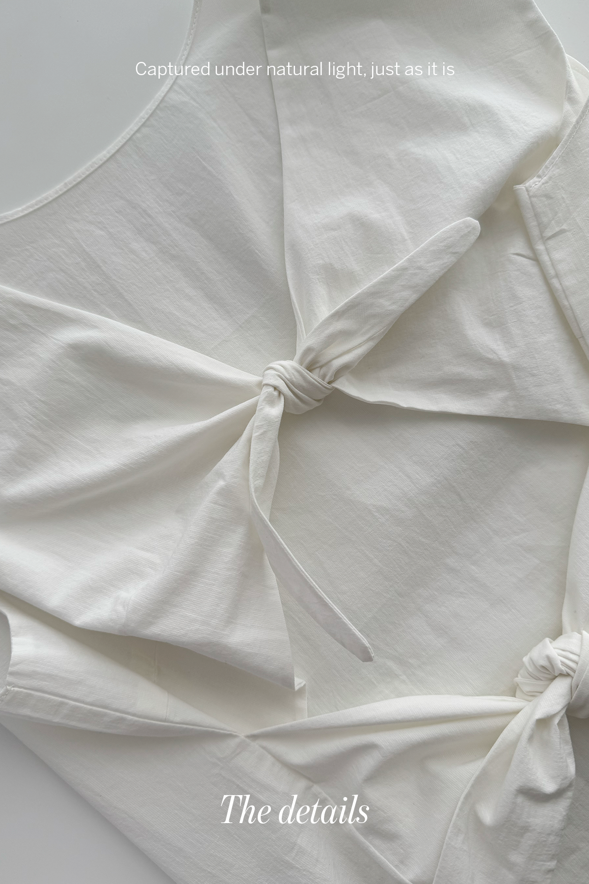 Blanc Muse • Reversible Top