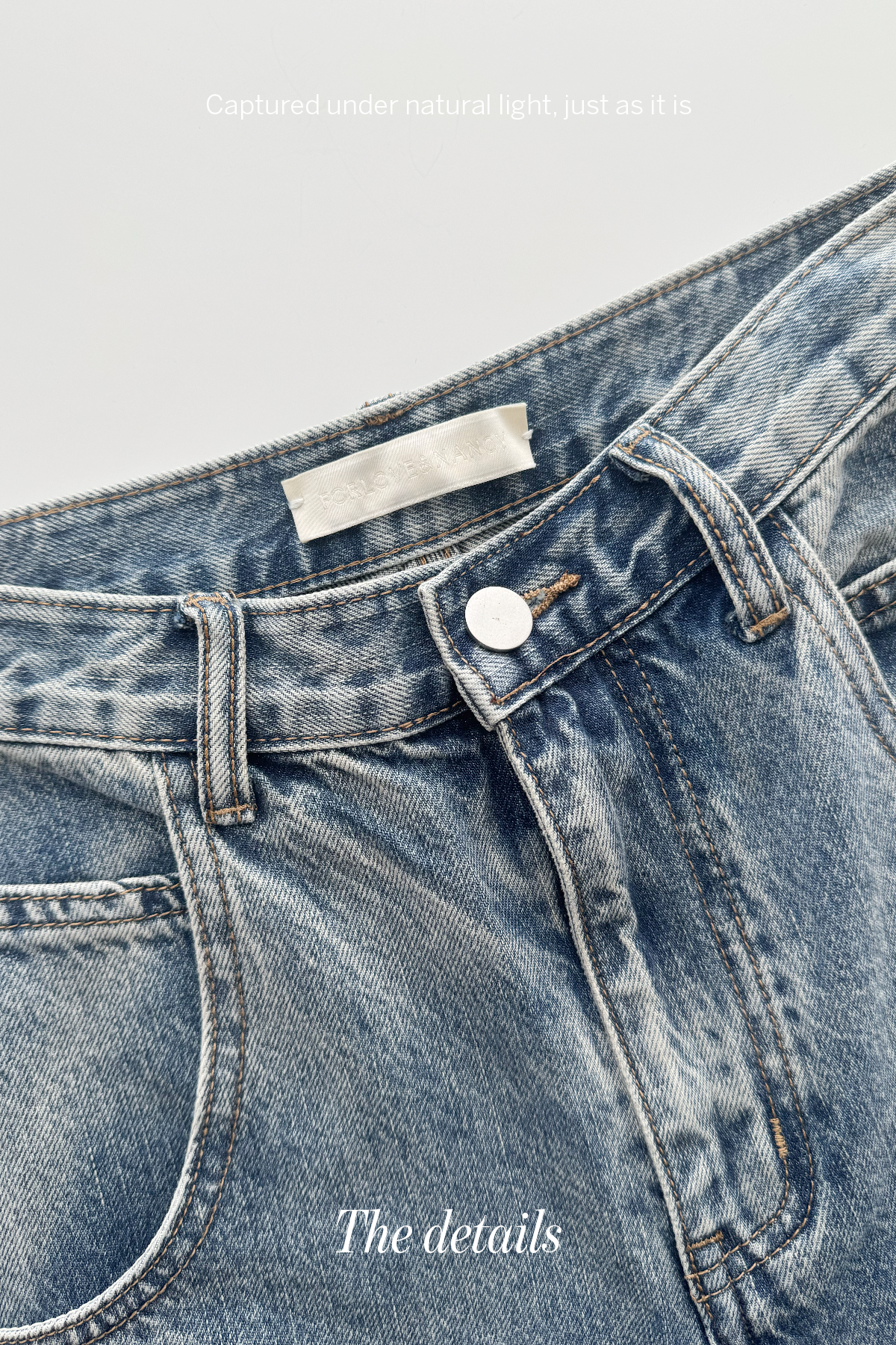 Blue Muse • Wide Leg Jeans