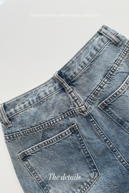 Blue Muse • Wide Leg Jeans