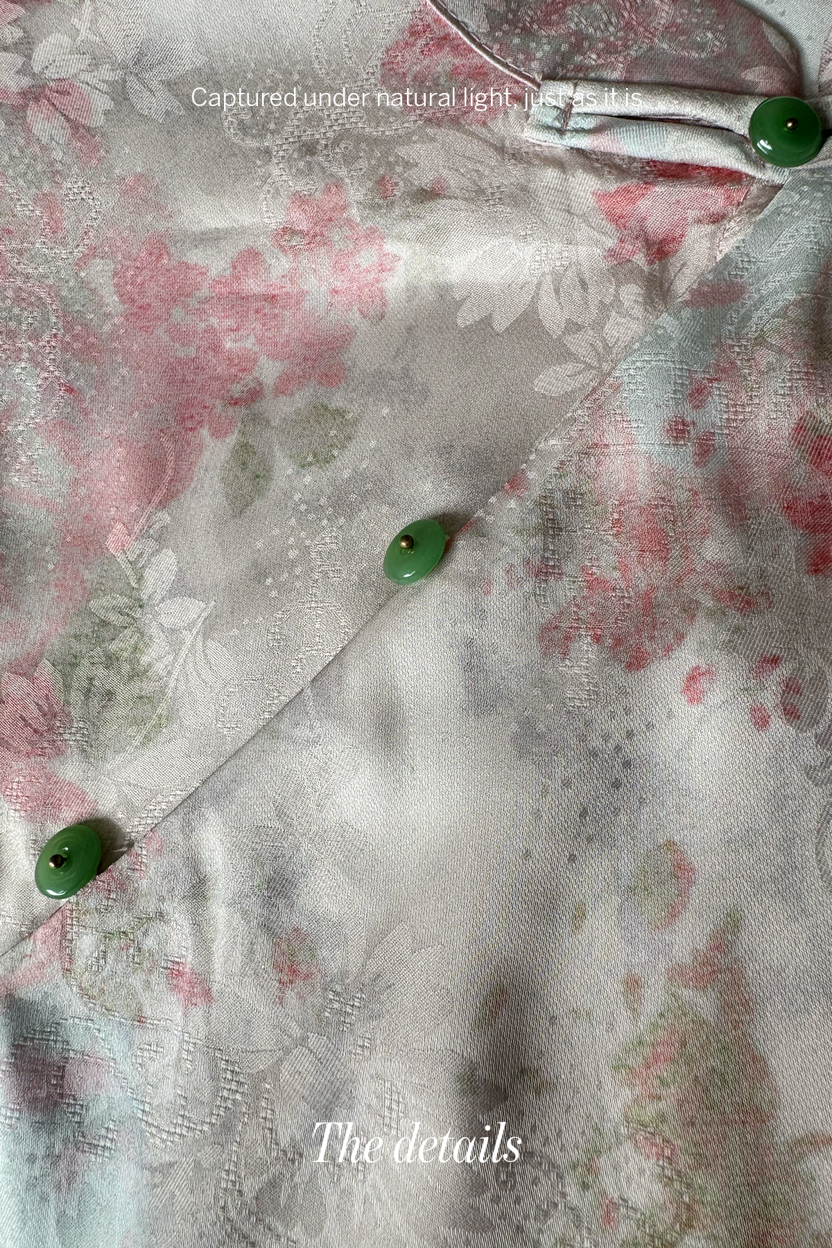 Blush Bloom • Neo-Chinese Two-Piece Set