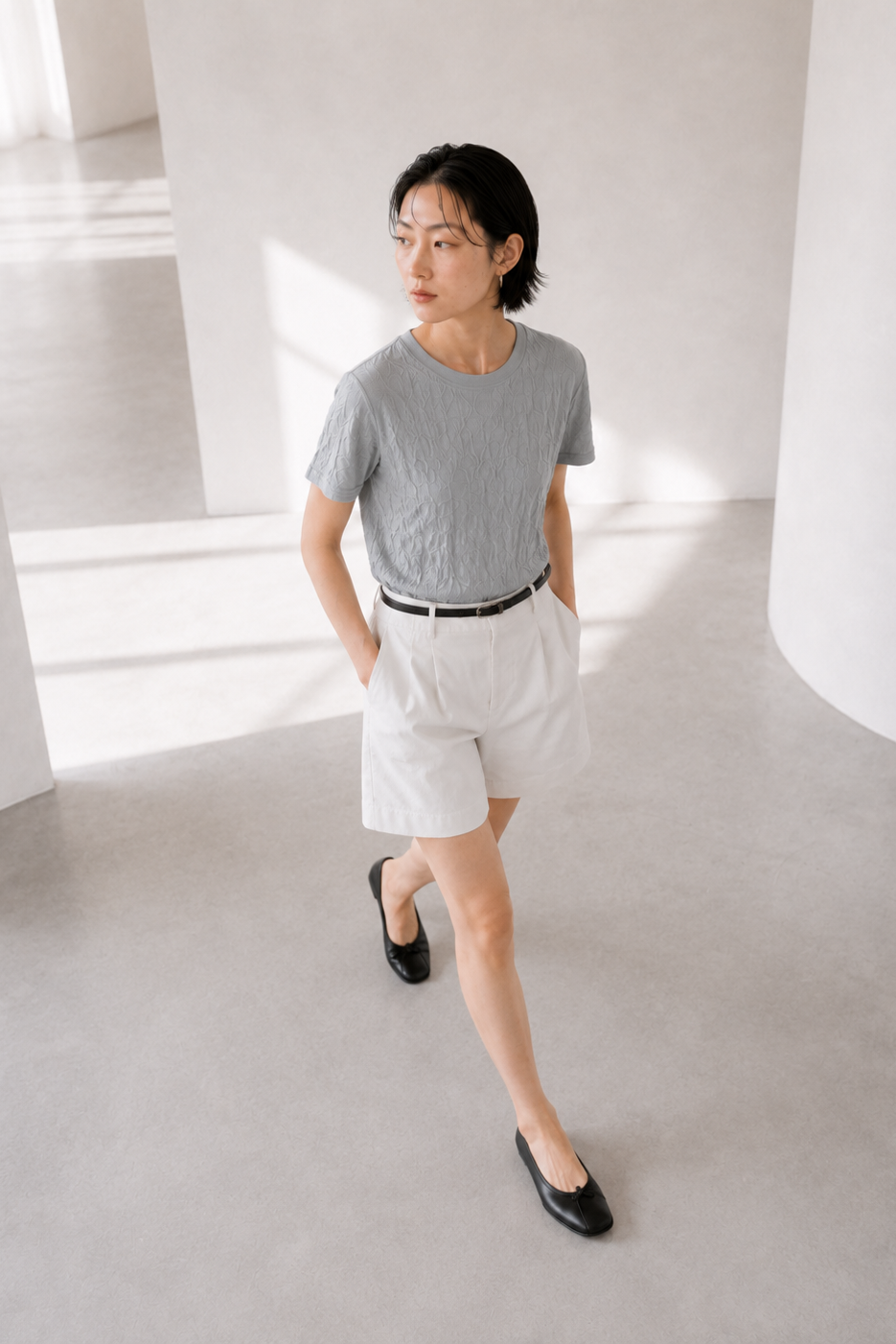 Ripple Ease • Textured Tee