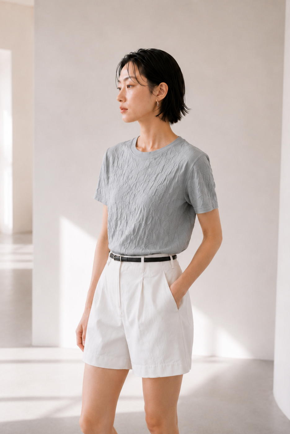 Ripple Ease • Textured Tee