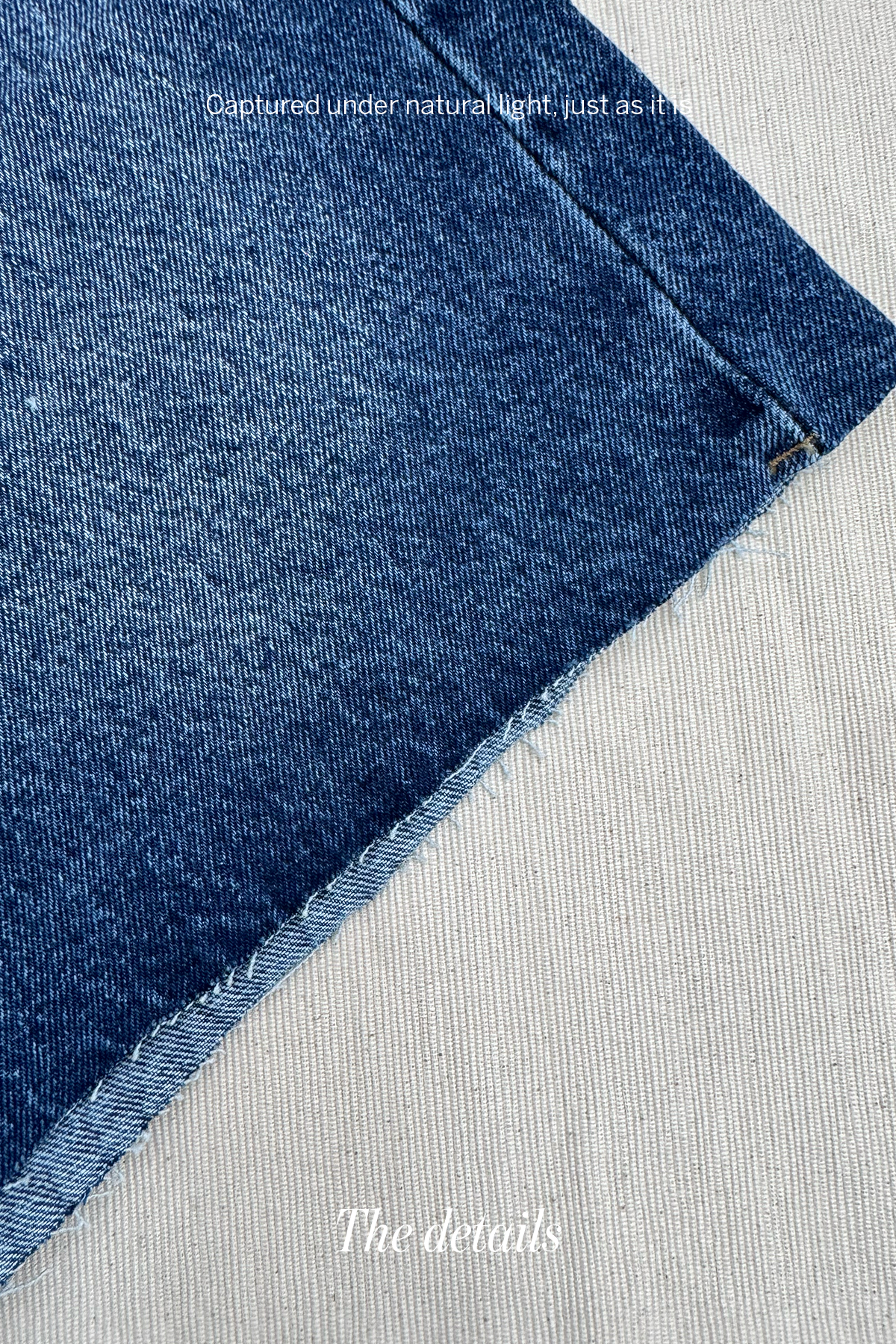 Clean Line • Korean Chic Denim Bermuda Shorts