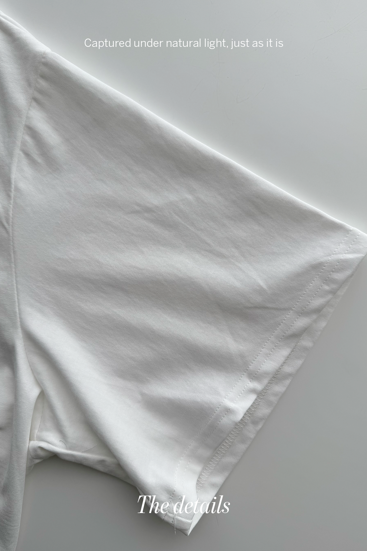 Cloud White • Oversized Tee