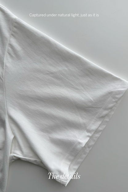 Cloud White • Oversized Tee