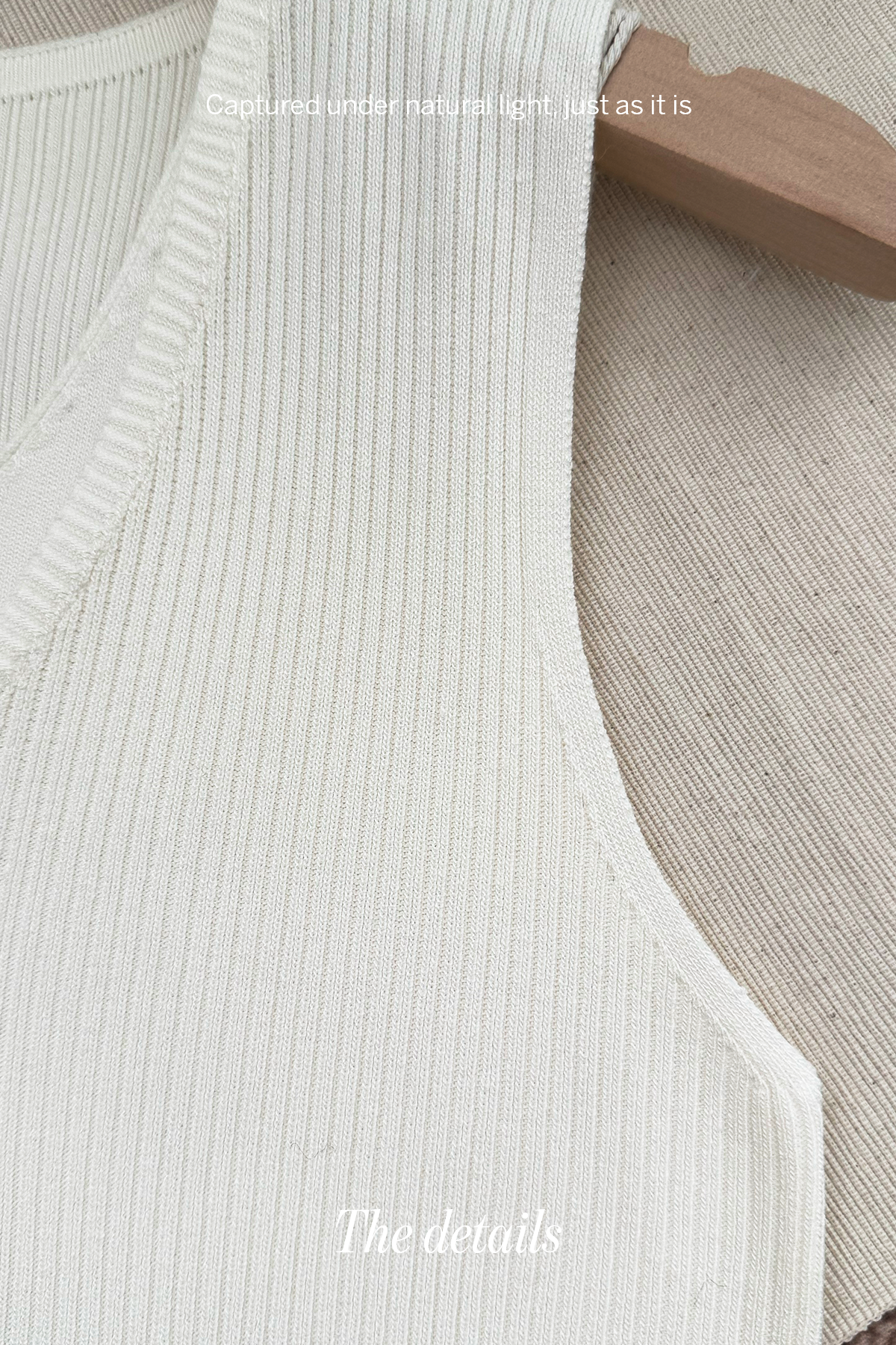 Cool Layer • Faux-Layer Ice Silk Knit Tank