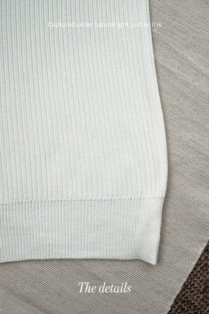 Cool Layer • Faux-Layer Ice Silk Knit Tank