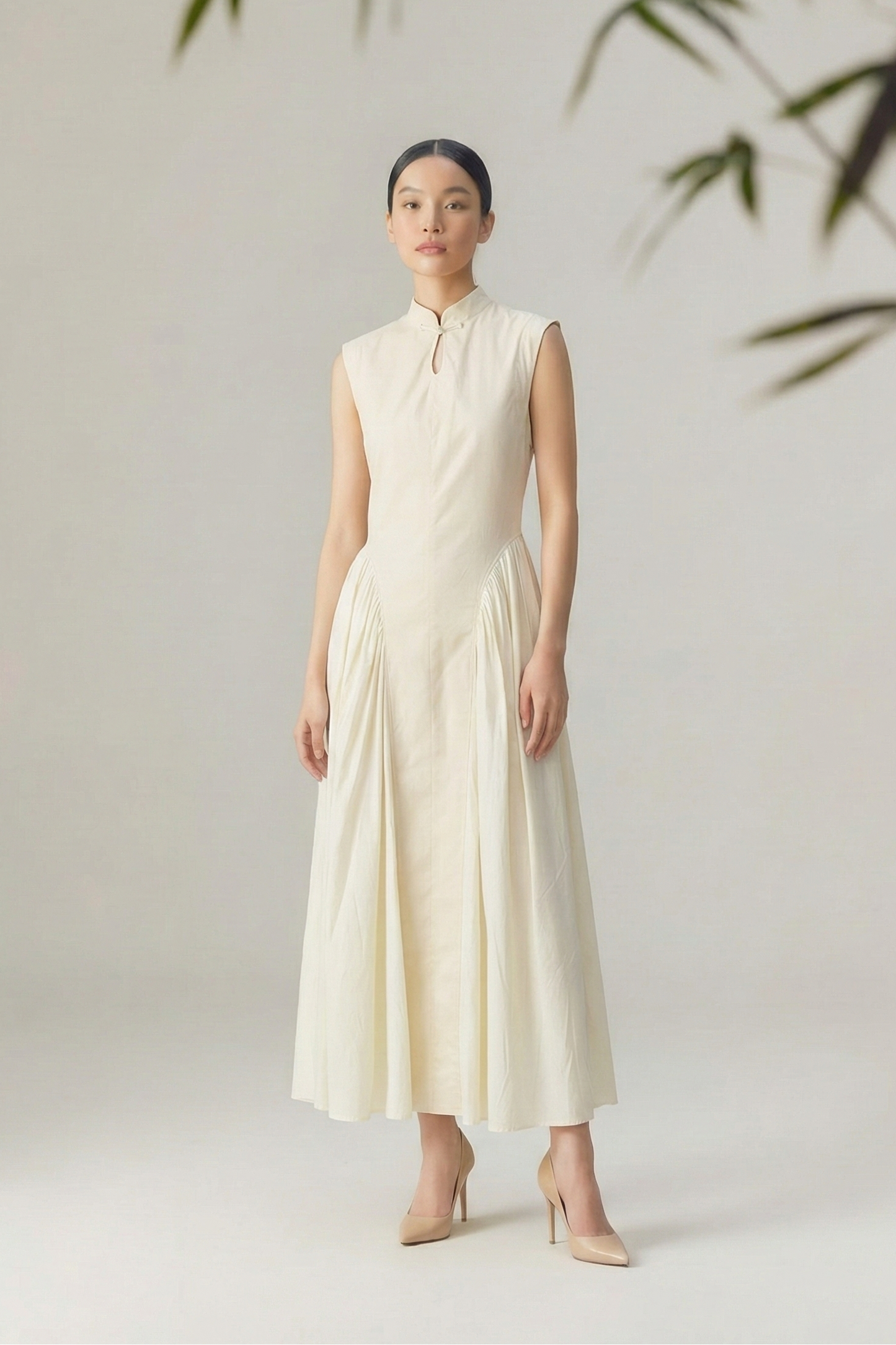 Courtly Grace • Neo-Chinese Qipao Dress