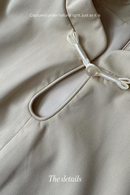 Courtly Grace • Neo-Chinese Qipao Dress