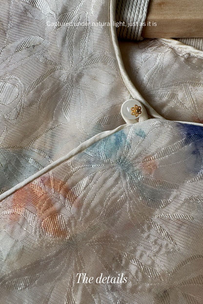 Ease Knot • Neo-Chinese Wrap Shirt & Shorts Set