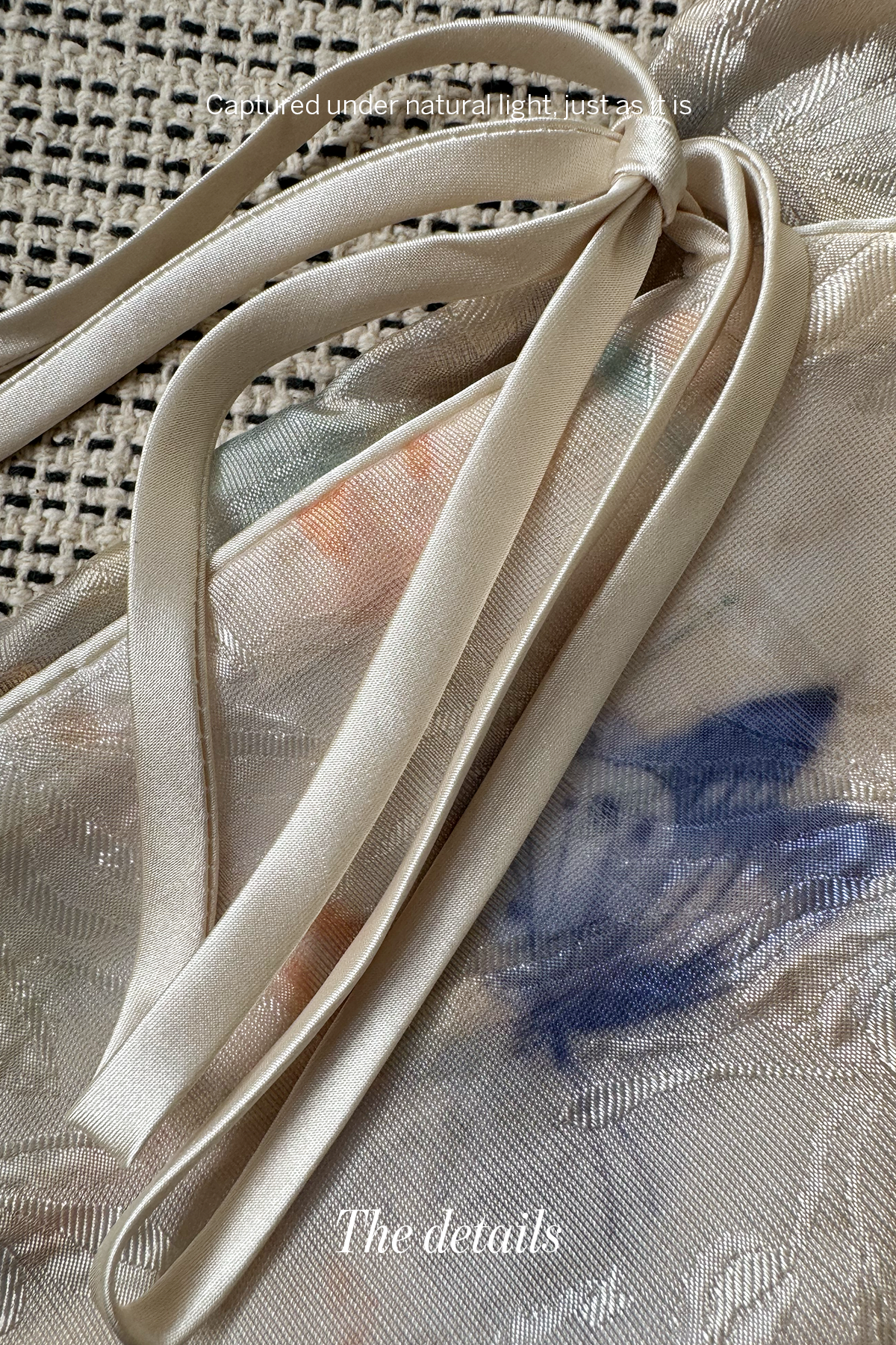 Ease Knot • Neo-Chinese Wrap Shirt & Shorts Set