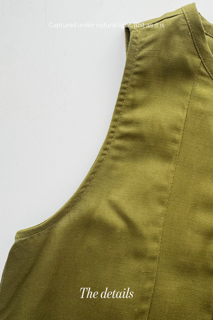 Flowy Ease • Linen Top