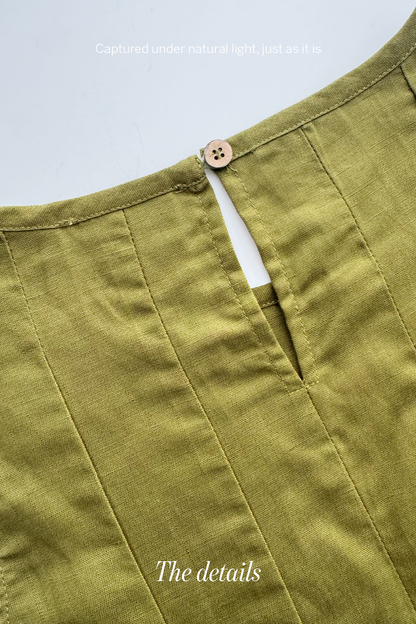 Flowy Ease • Linen Top