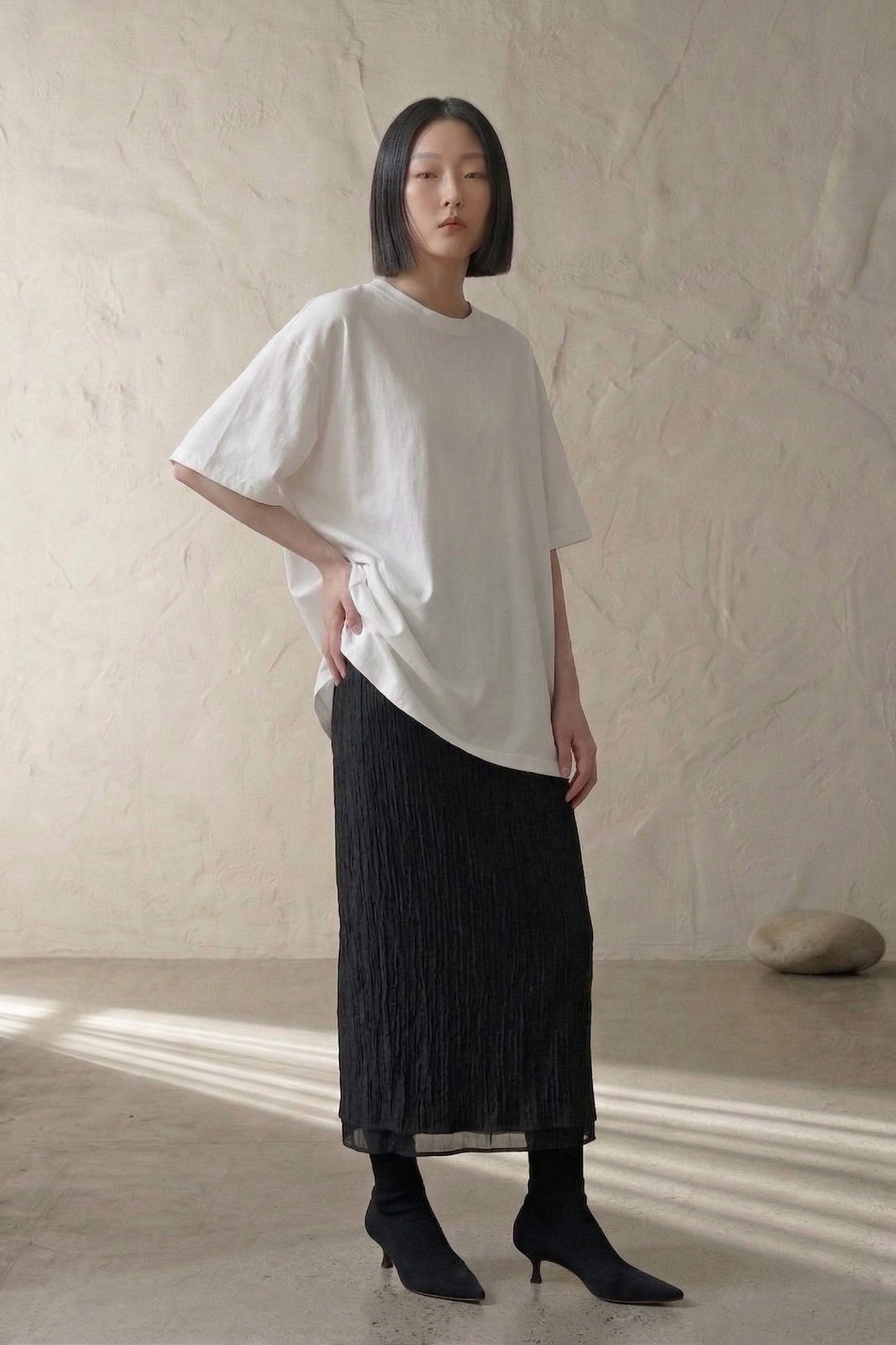 Cloud White • Oversized Tee