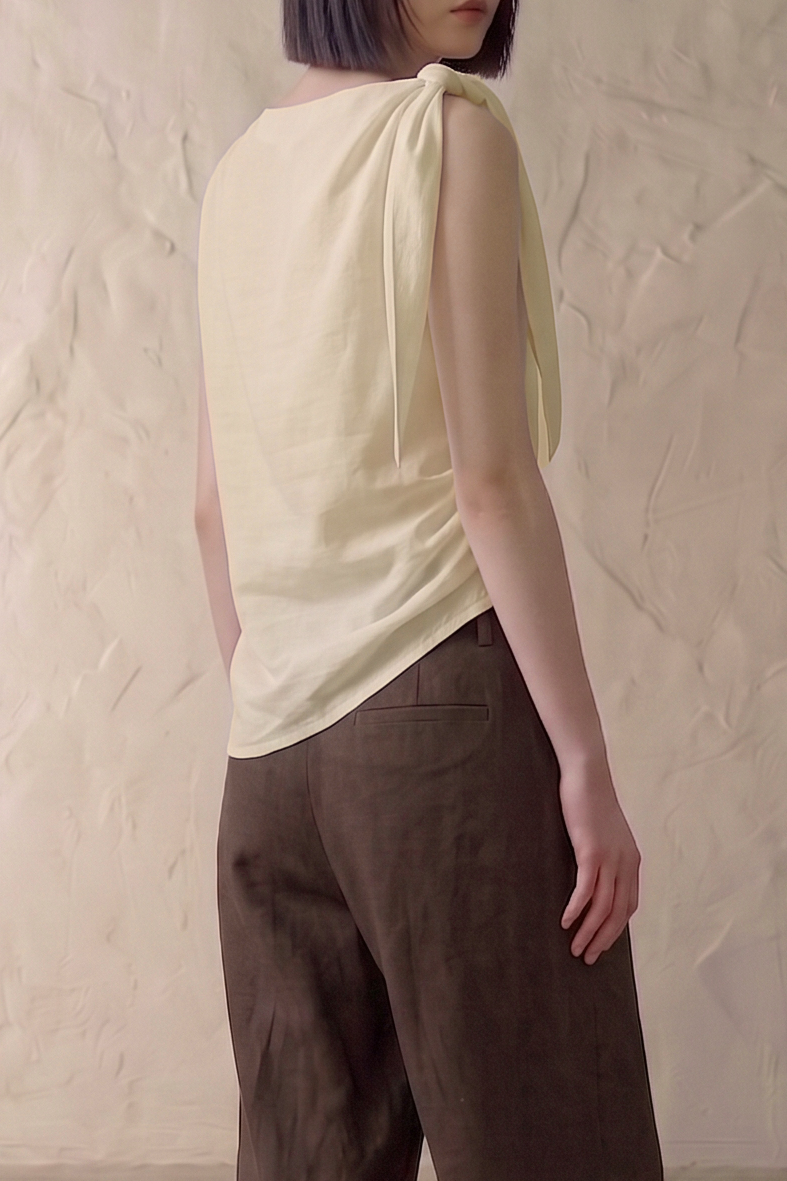 Cloud Drape • Sleeveless Top