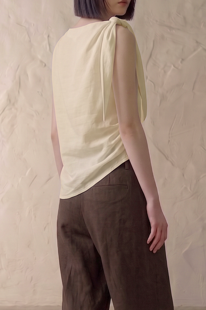 Cloud Drape • Sleeveless Top