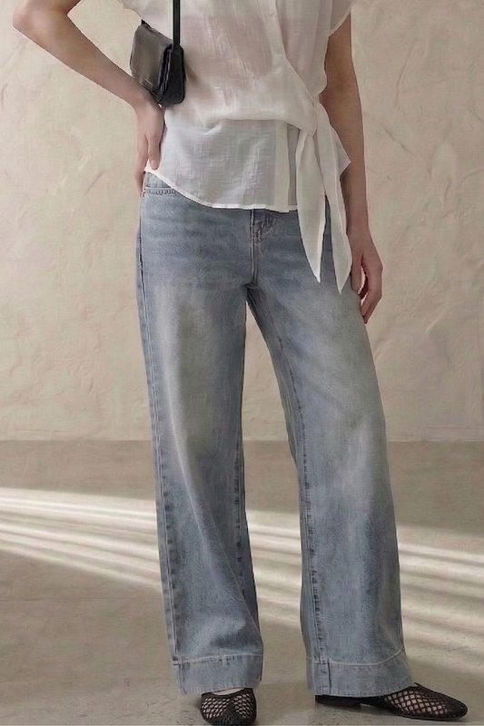 Blue Muse • Wide Leg Jeans