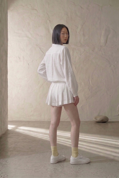 Ivory Muse • Skort Romper