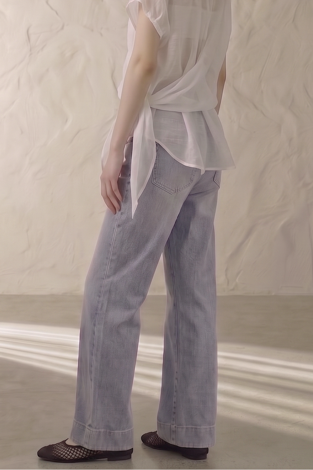 Blue Muse • Wide Leg Jeans