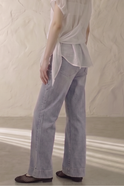 Blue Muse • Wide Leg Jeans