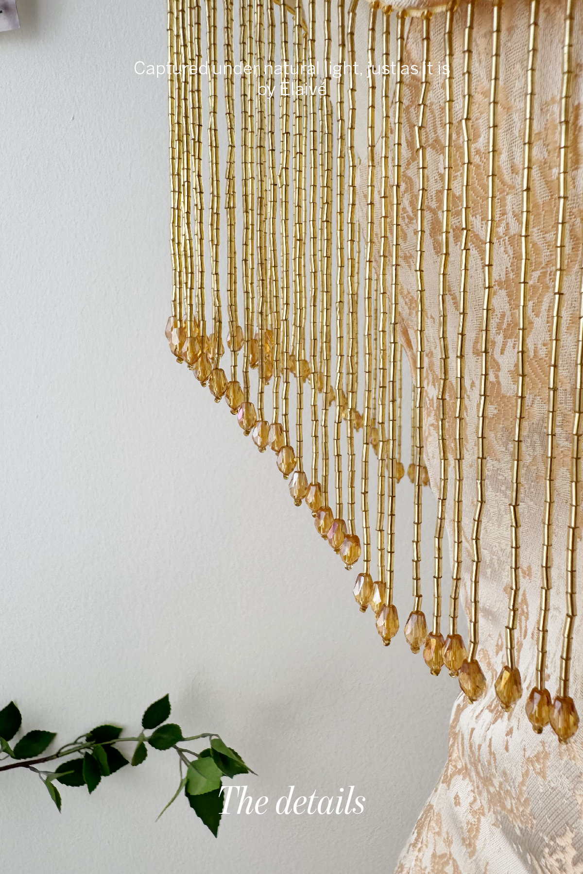 Gilded Muse • Fringe Qipao Dress