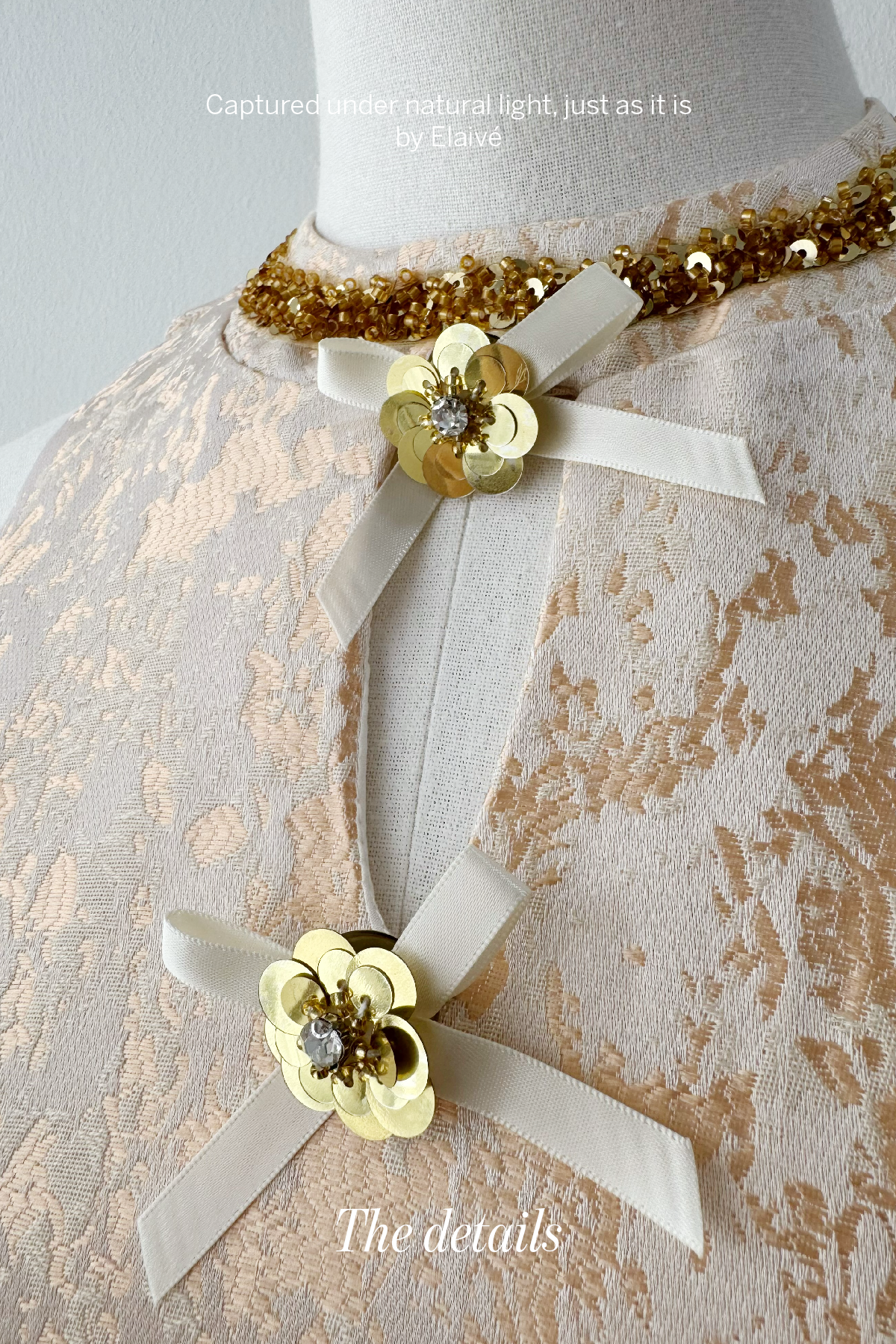 Gilded Muse • Fringe Qipao Dress