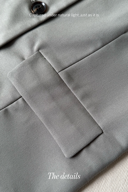 Grace Poise • French Chic Vest & Pleated Skirt Set