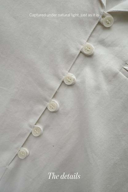 Ivory Muse • Skort Romper