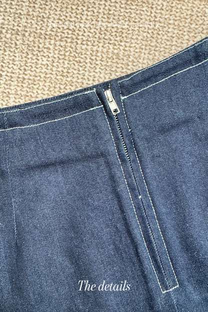 Midnight Ease • Split Hem Skirt