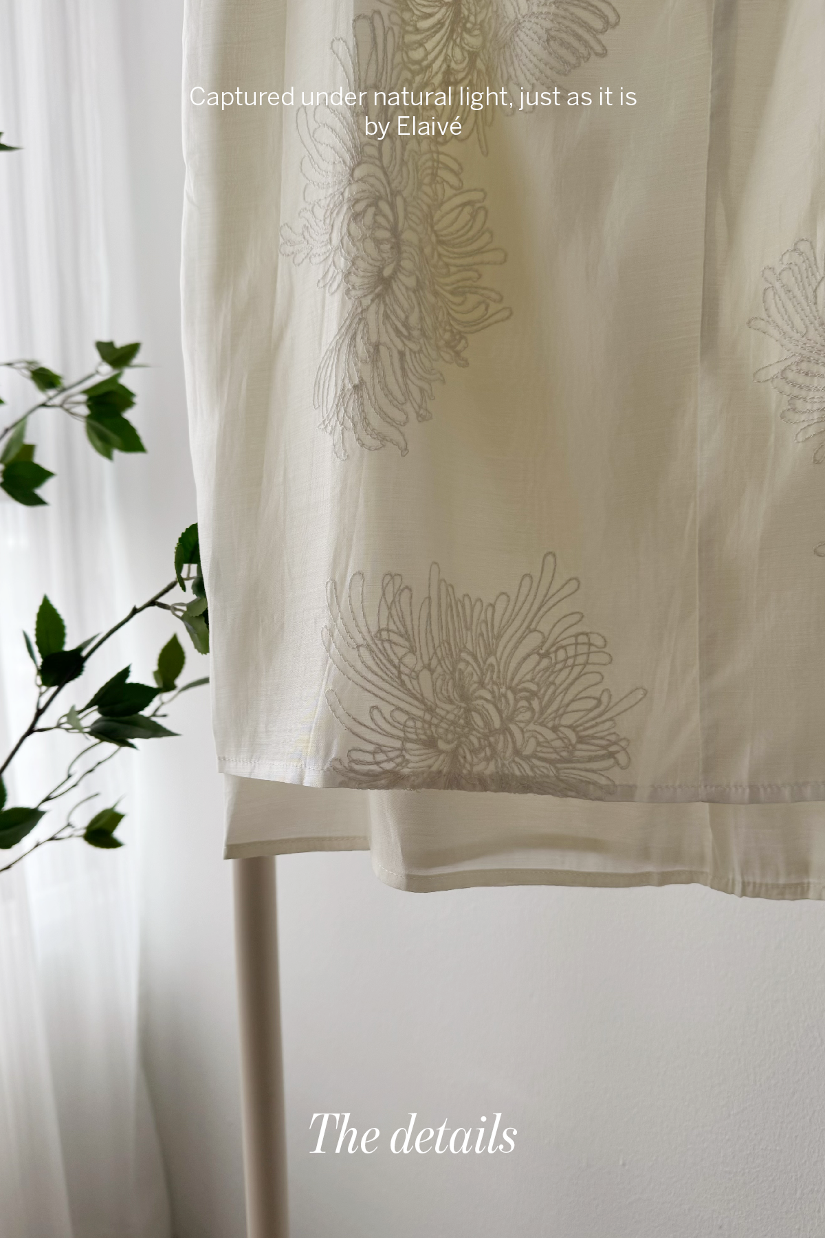 Petal Veil • Sheer Midi Skirt