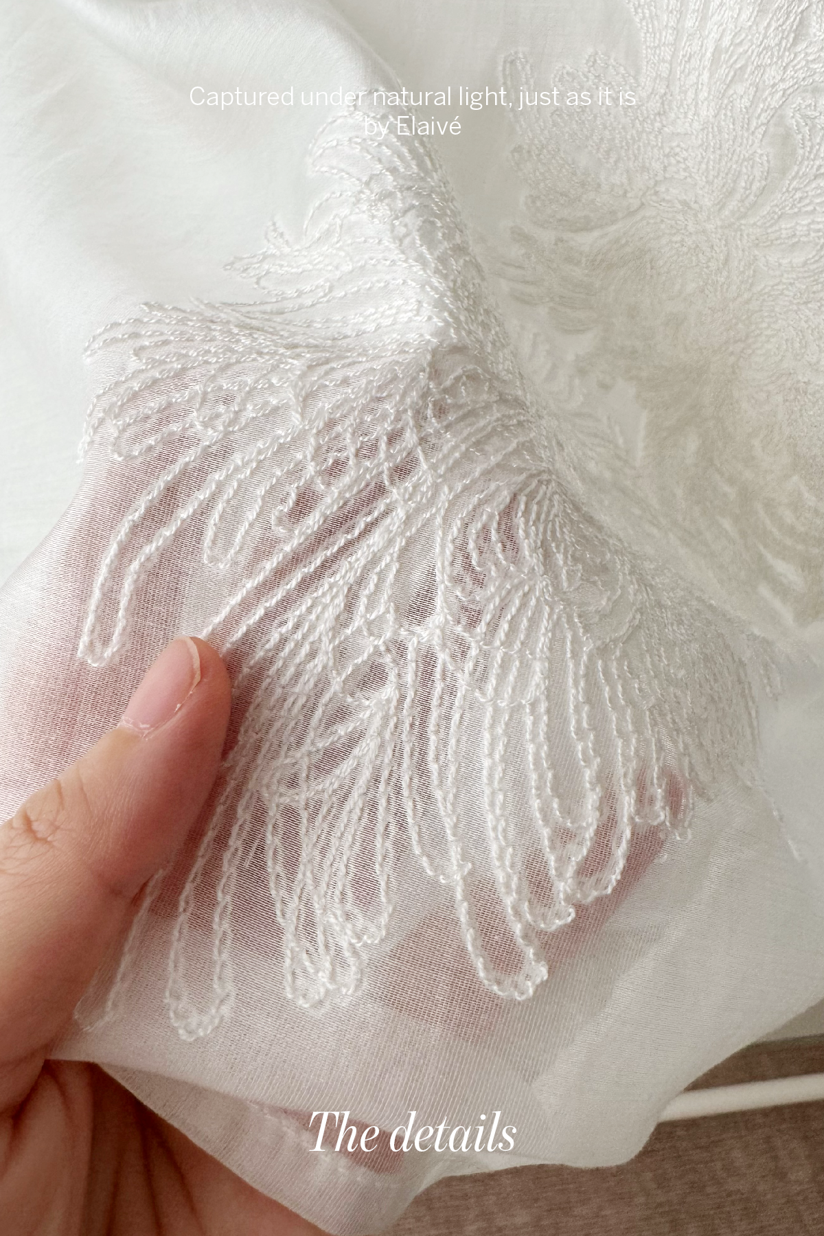 Petal Veil • Sheer Midi Skirt