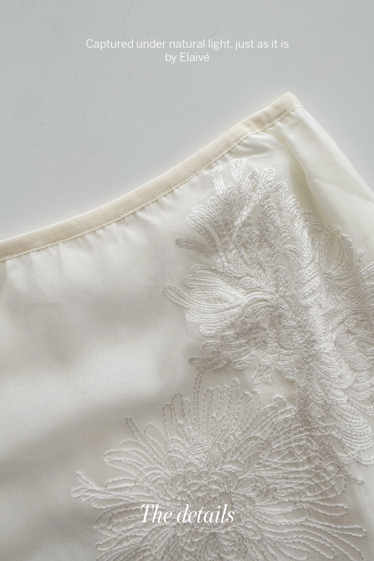 Petal Veil • Sheer Midi Skirt