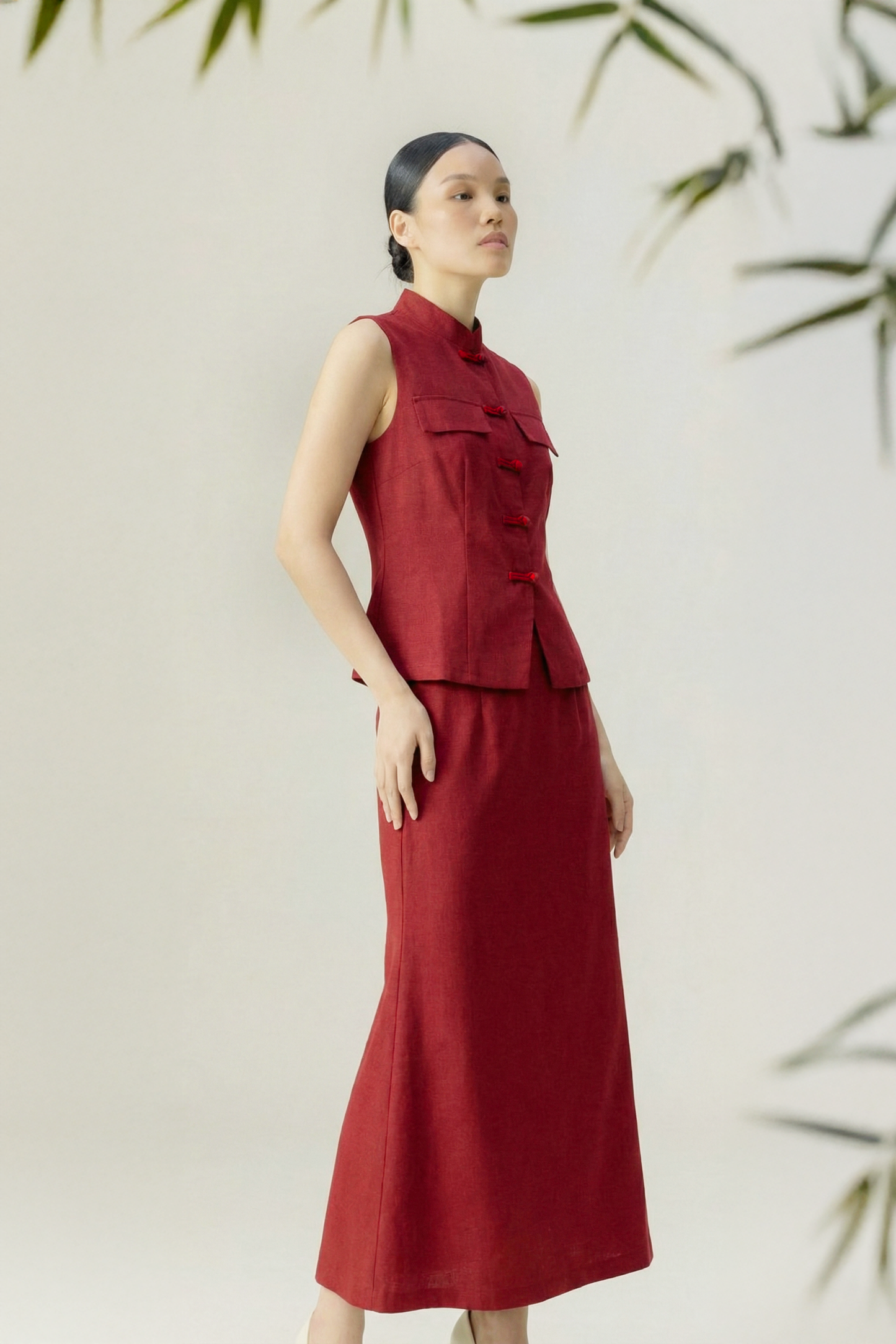 Urban Ritual • Neo-Chinese Mermaid Midi Set