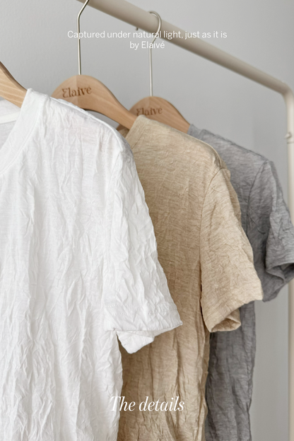 Ripple Ease • Textured Tee