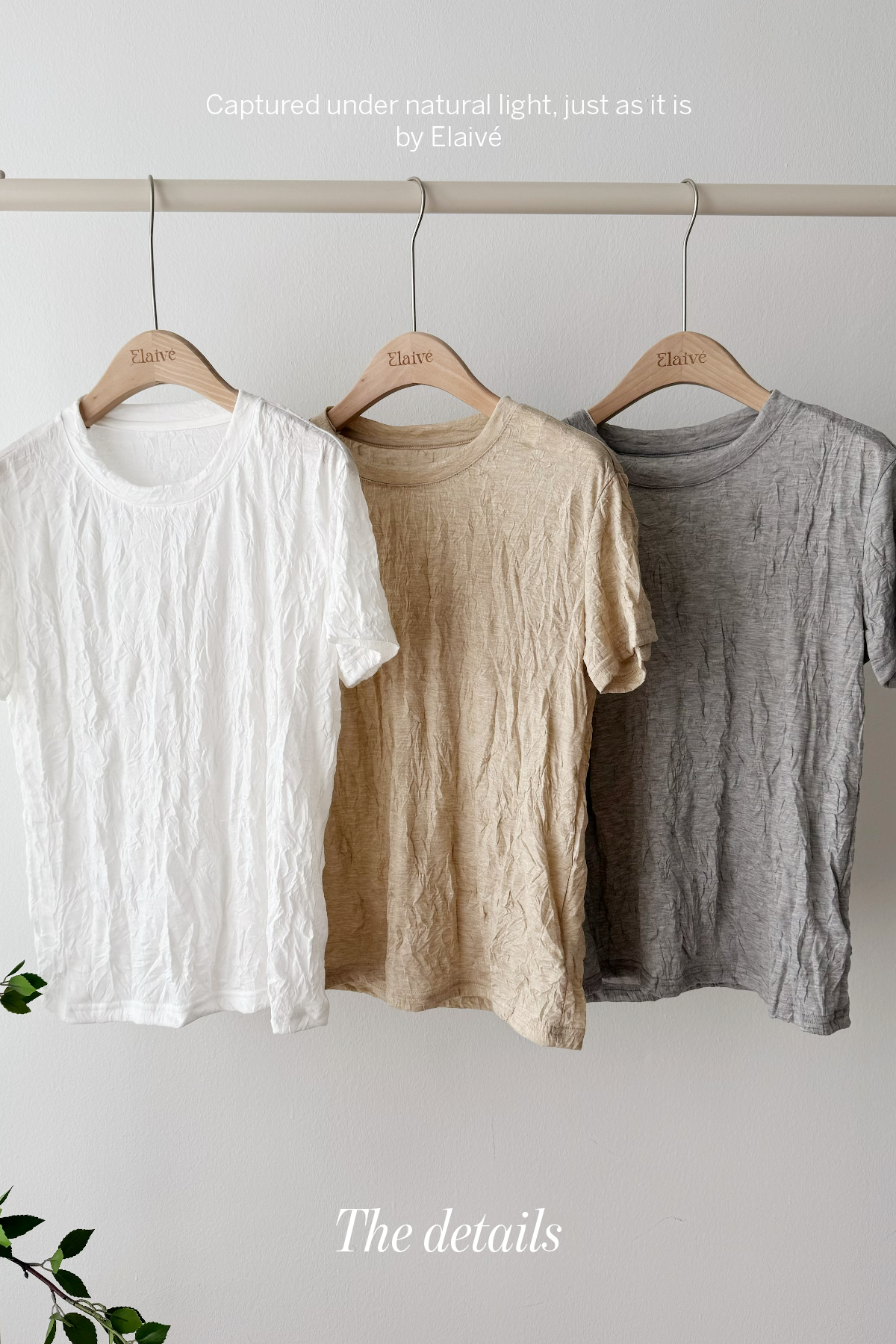 Ripple Ease • Textured Tee