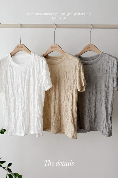 Ripple Ease • Textured Tee
