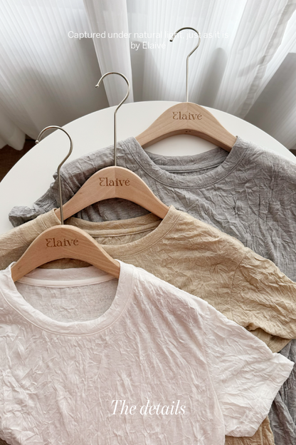 Ripple Ease • Textured Tee
