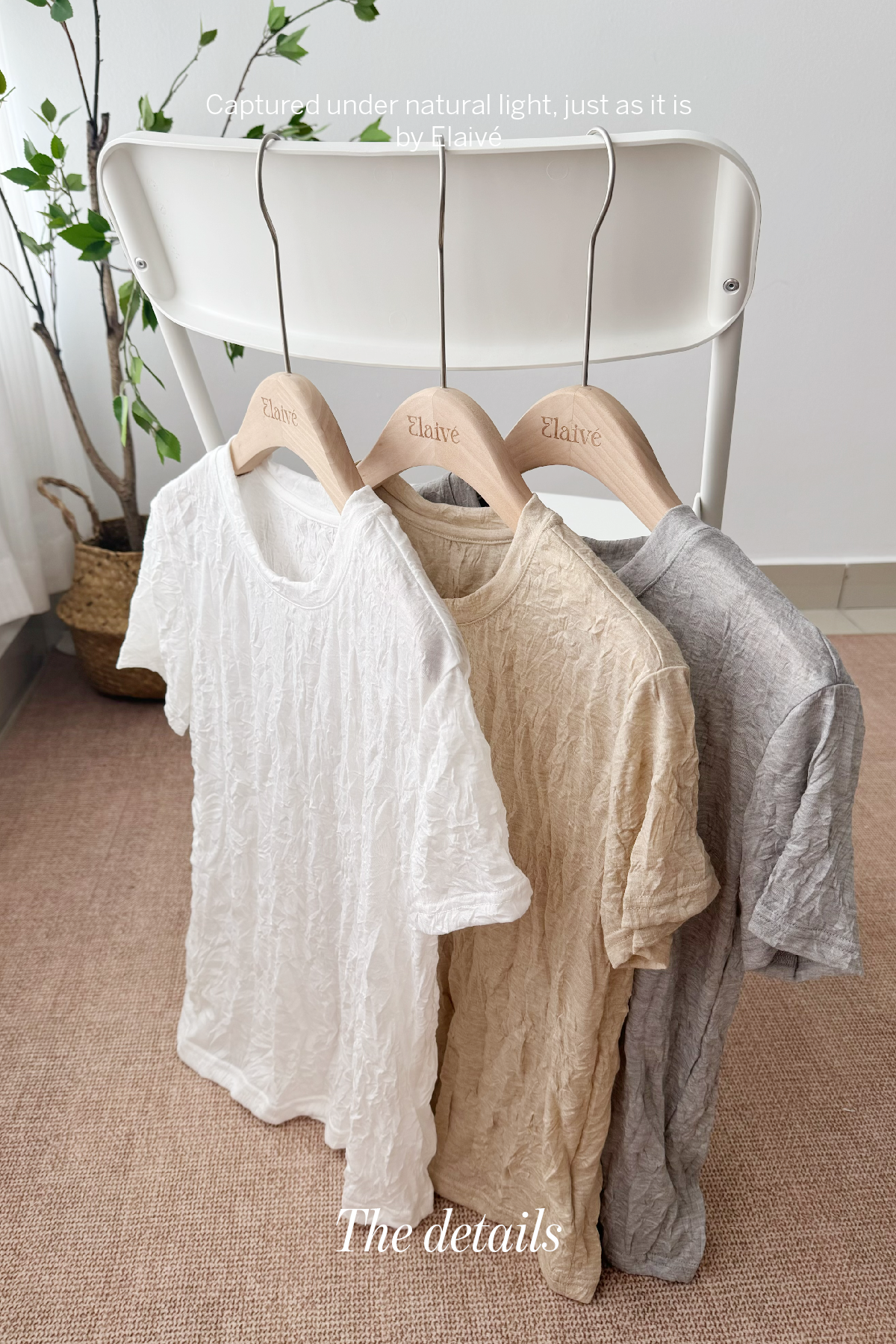 Ripple Ease • Textured Tee
