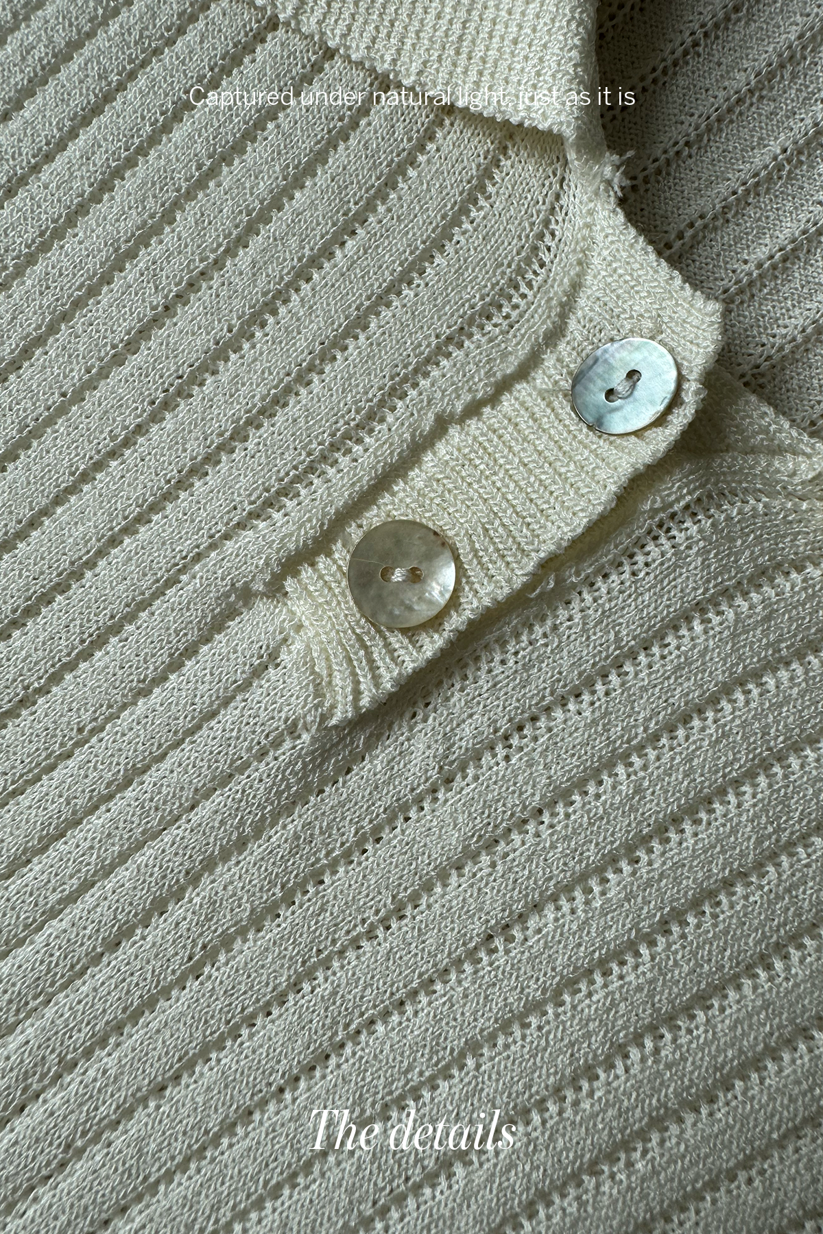 Soft Whisper • Sheer Knit Top