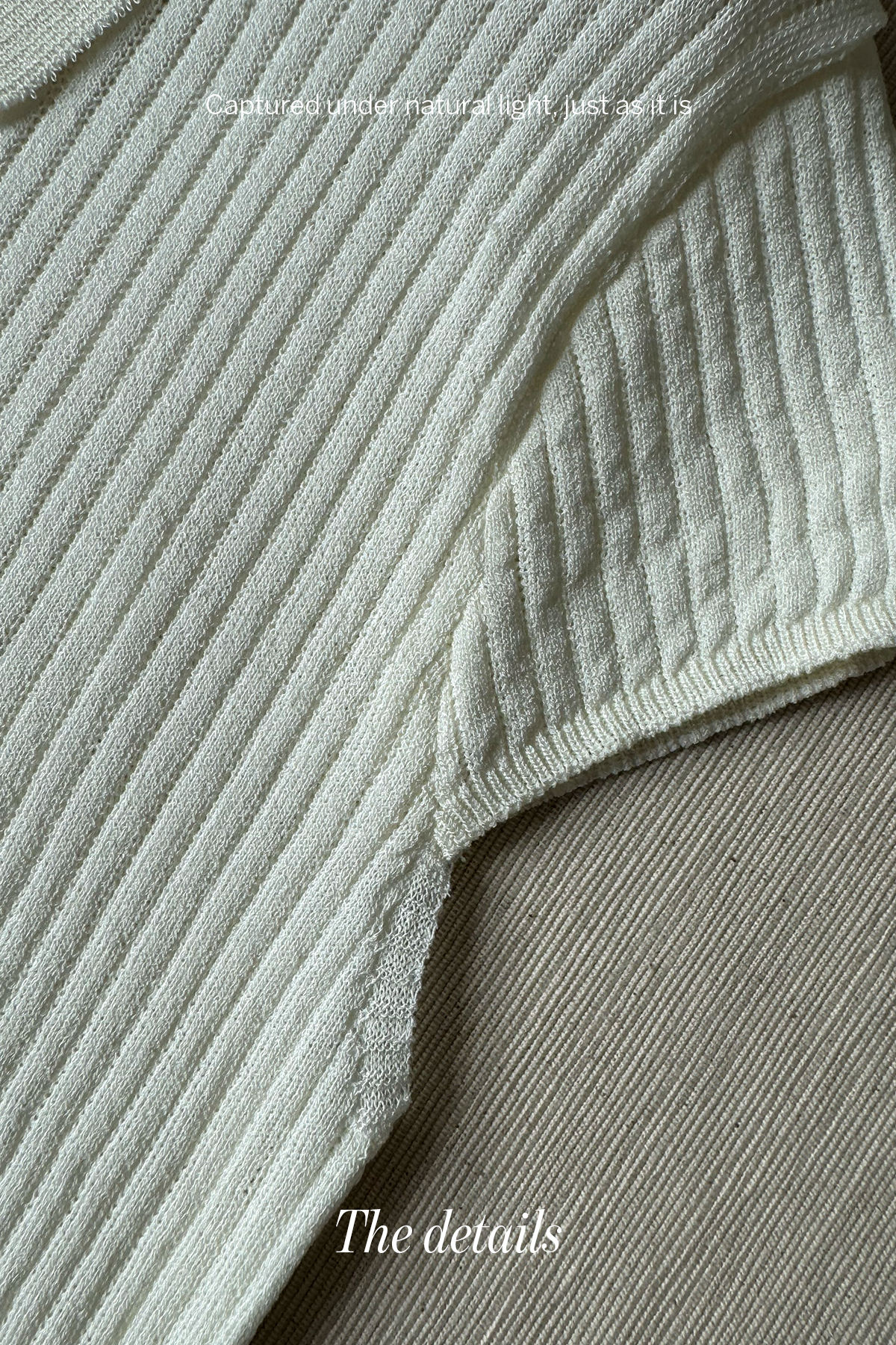 Soft Whisper • Sheer Knit Top