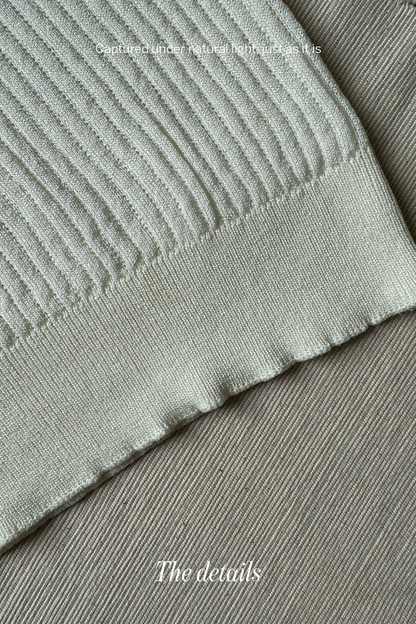 Soft Whisper • Sheer Knit Top