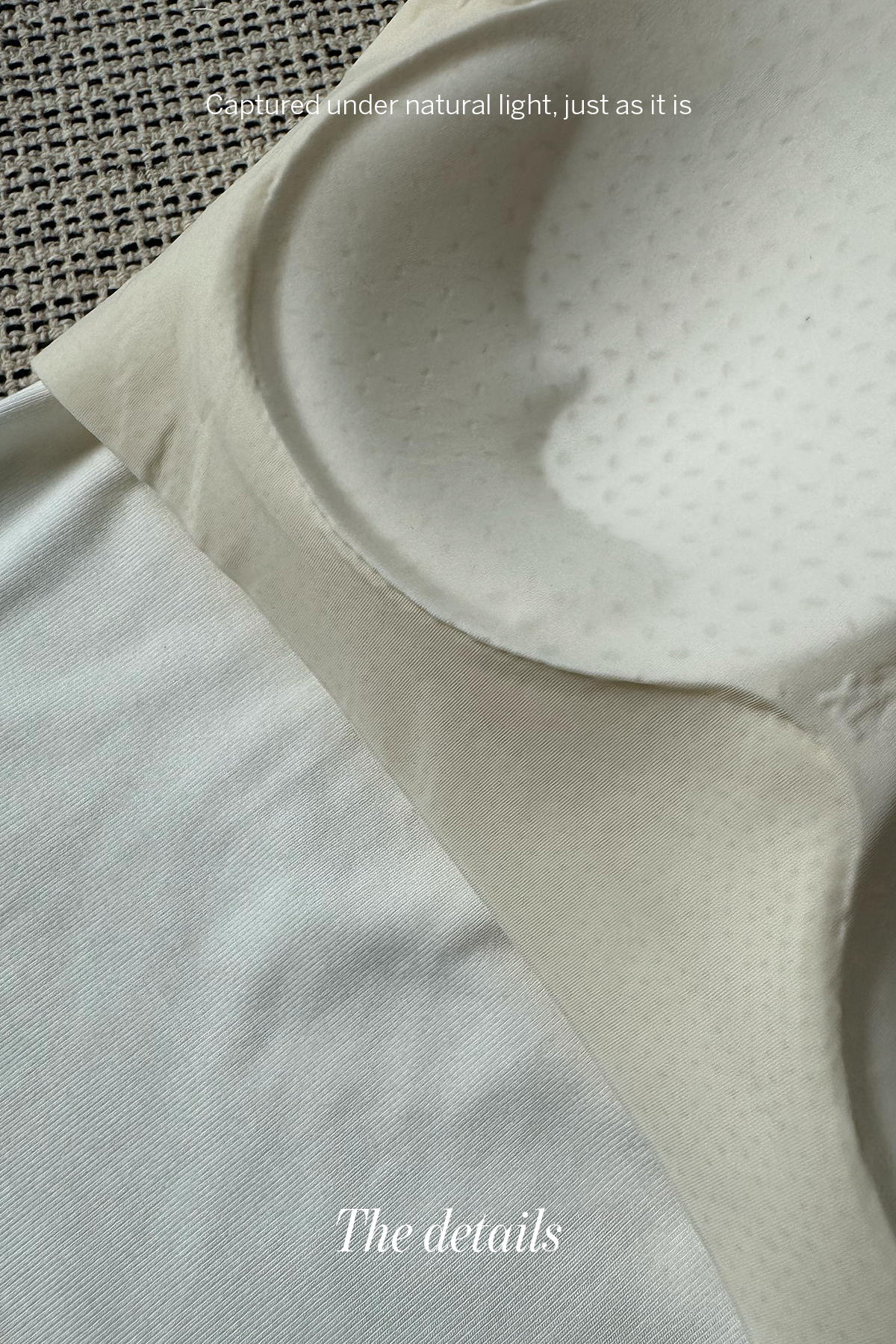 Soft Base • Cotton Padded Spaghetti Cami